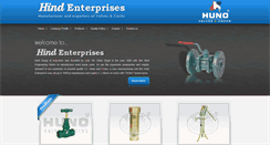 Desktop Screenshot of hunovalves.com
